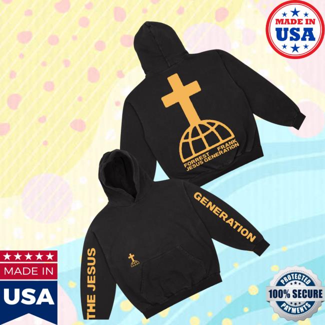 Forrest Frank Merch Shop The Jesus Generation Black Tour Hoodie 3 Forrest Frank Merch Shop The Jesus Generation Black Tour Hoodie