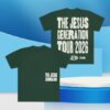 Forrest Frank Merch Shop The Jesus Generation Green Tour T-Shirt