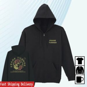 Frank Turner Merch I Still Believe Zip Hoodies