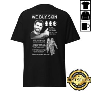 Freakbait Merch Store We Buy Skin Shirt Black