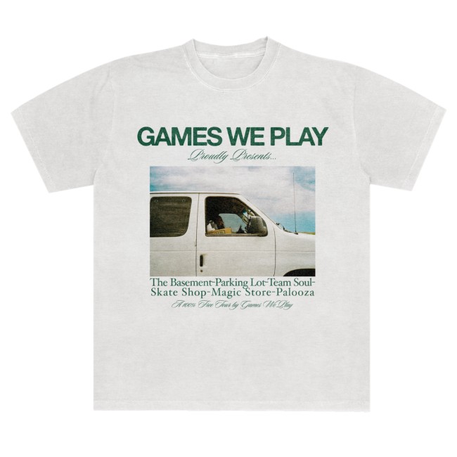 Games We Play Merch Store House Tour Tee 3 Games We Play Merch Store House Tour Tee