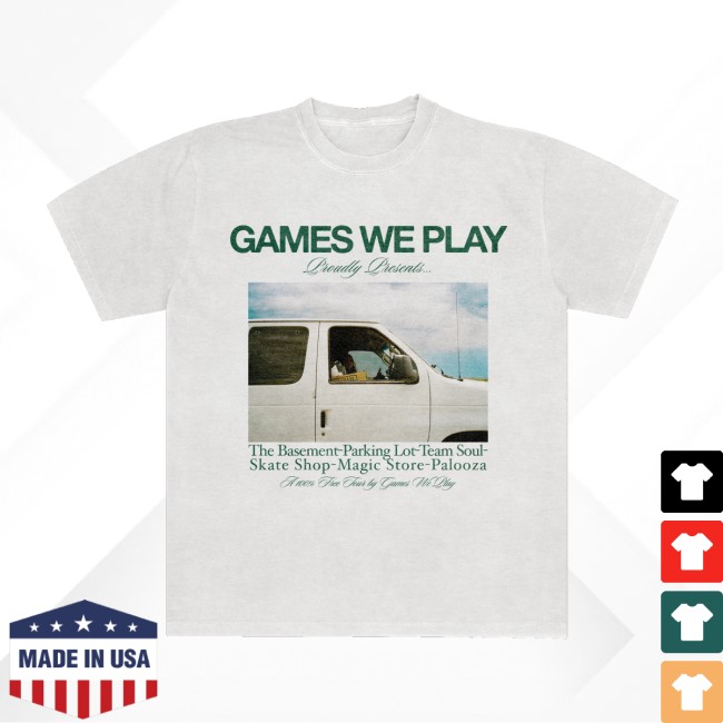 Games We Play Store Merch House Tour Shirt 5 Games We Play Store Merch House Tour Shirt