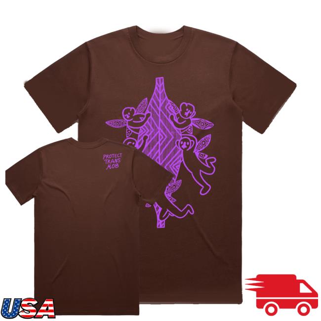 Gammin Threads Merch Shop Protect Trans Mob Tee