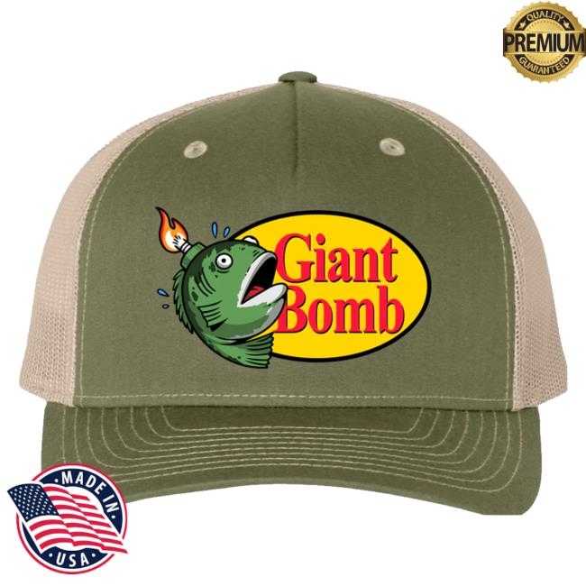 Giant Bomb Store Merch Shop Fishing Week Trucker Hat 2 Giant Bomb Store Merch Shop Fishing Week Trucker Hat