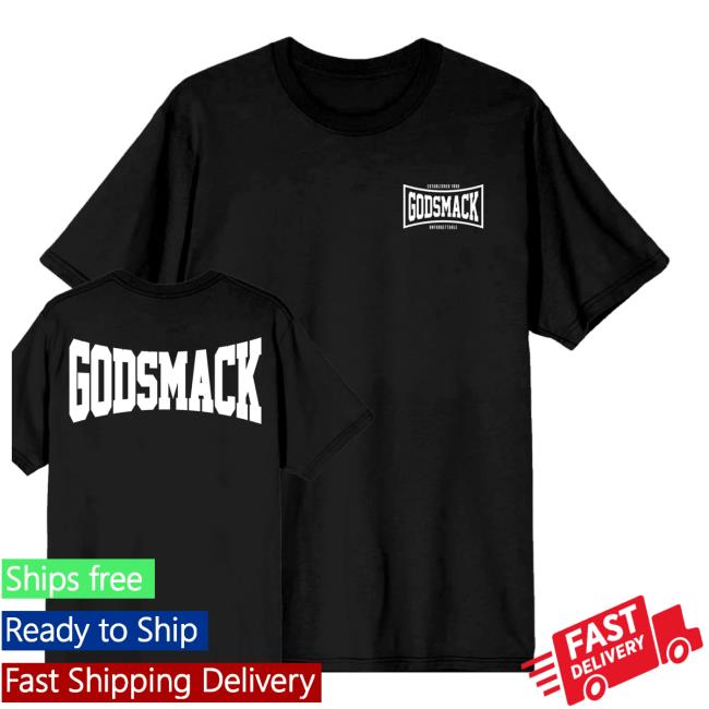 Godsmack Merch Shop Est 1995 Logo Tee 3 Godsmack Merch Shop Est 1995 Logo Tee
