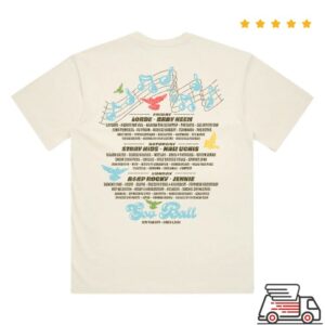 Governors Ball Music Festival Merch Store 2026 Pigeon Lineup Tee
