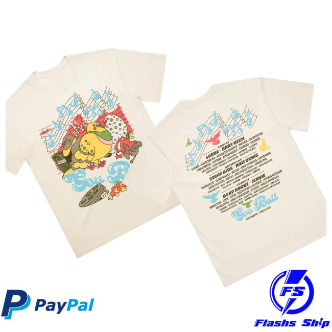 Governors Ball Music Festival Merch Store 2026 Pigeon Lineup Tee 7 Governors Ball Music Festival Merch Store 2026 Pigeon Lineup Tee