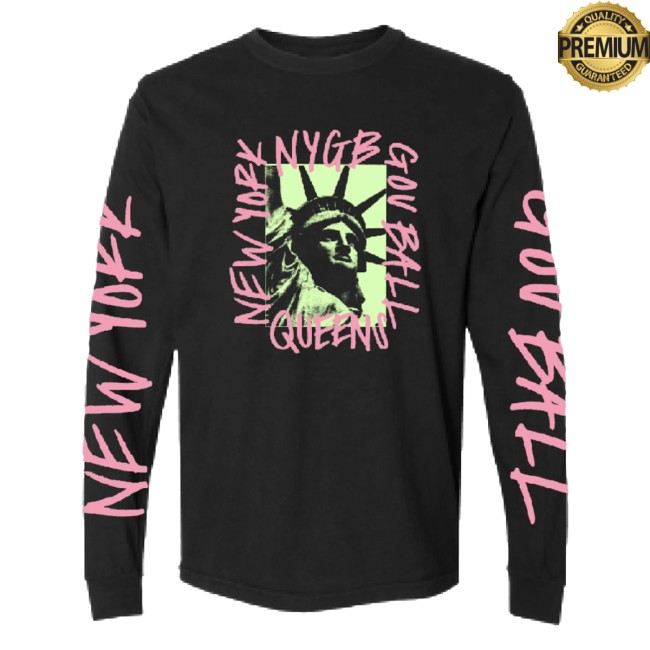 Governors Ball Music Festival Merch Store Lady Liberty Longsleeve Lineup Tee 3 Governors Ball Music Festival Merch Store Lady Liberty Longsleeve Lineup Tee
