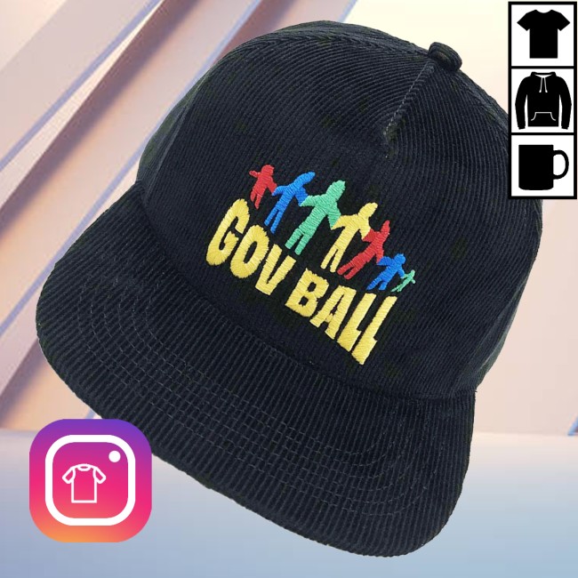 Governors Ball Music Festival Merch Store Village Cord Hat 3 Governors Ball Music Festival Merch Store Village Cord Hat