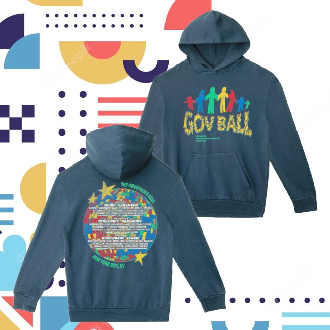 Governors Ball Music Festival Merch Store Village Lineup Hoodie 5 Governors Ball Music Festival Merch Store Village Lineup Hoodie