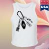 Governors Ball Music Festival Merch Store Women's Keychain Lineup Crop Tank