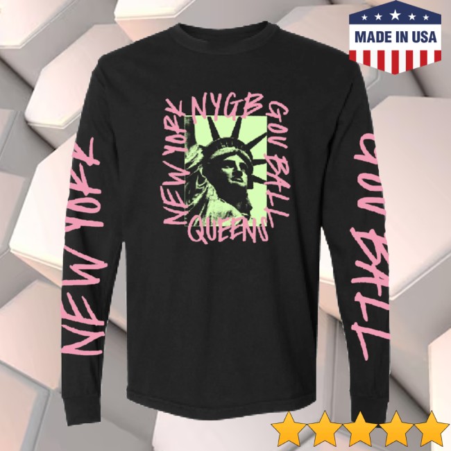Governors Ball Music Festival Store Merch Lady Liberty Longsleeve Lineup Shirt 4 Governors Ball Music Festival Store Merch Lady Liberty Longsleeve Lineup Shirt