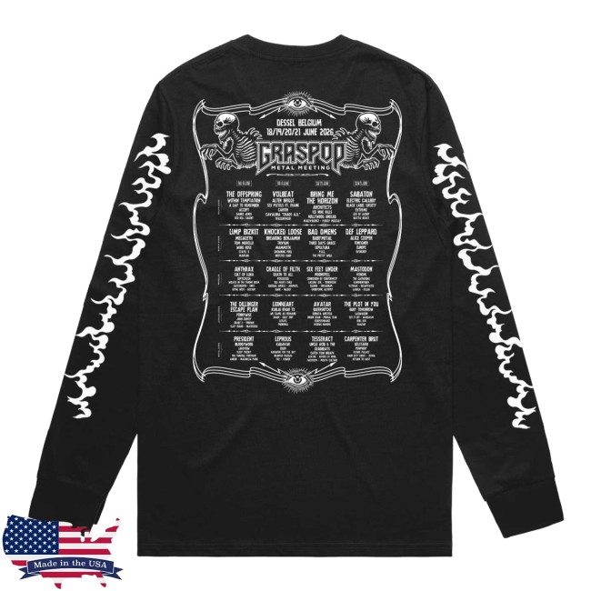 Graspop Metal Meeting Store Merch F41 Unisex Longsleeve