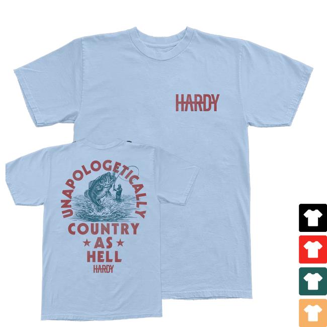 Hardy Merch Country As Hell Tee Shirt 3 Hardy Merch Country As Hell Tee Shirt