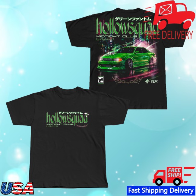 Hollowsquad La Merch Store Midnight Club Chaser Tee 5 Hollowsquad La Merch Store Midnight Club Chaser Tee