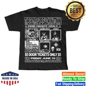 Hollowsquad La Store Merch Warehouse Tour Tee