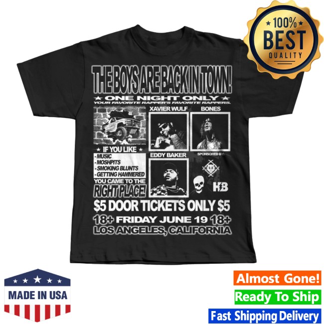 Hollowsquad La Store Merch Warehouse Tour Tee 2 Hollowsquad La Store Merch Warehouse Tour Tee