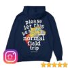 Retrokid Store Merch Magic School Bus Field Trip Hoodie Navy