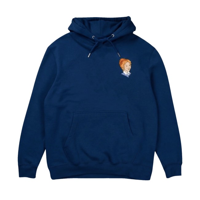 Retrokid Store Merch Magic School Bus Field Trip Hoodie Navy