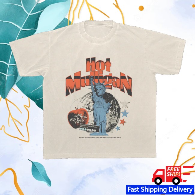 Hot Mulligan Store Merch Nyc 2026 Shirt