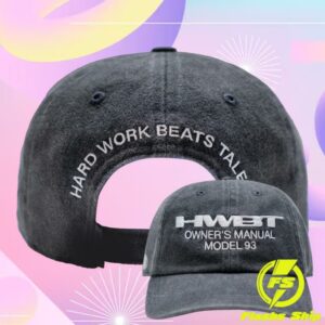 Hwbt Merch Shop Owner's Manual Washed Dad Cap