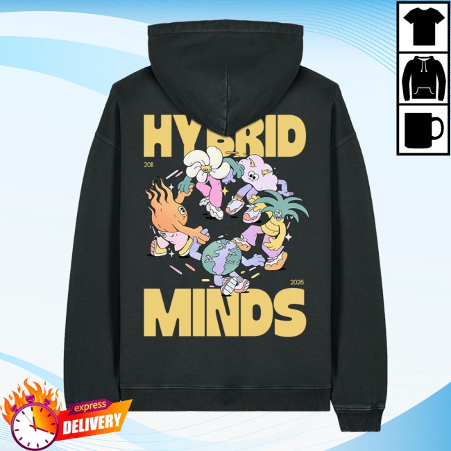 Hybrid Minds Store Merch Hybrid Minds Elemental Dance Hoodie