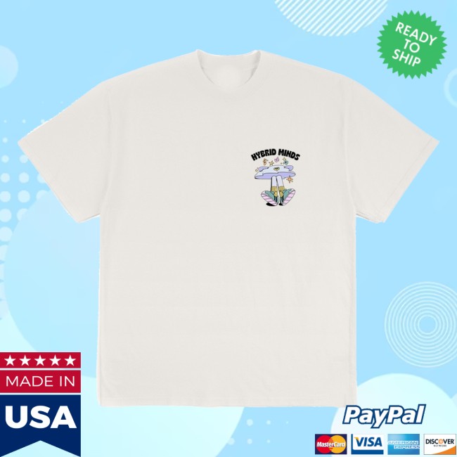 Hybrid Minds Store Merch Hybrid Minds Elemental Dance Shirt White