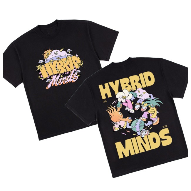 Hybrid Minds Store Merch Hybrid Minds Elemental Dance Shirt