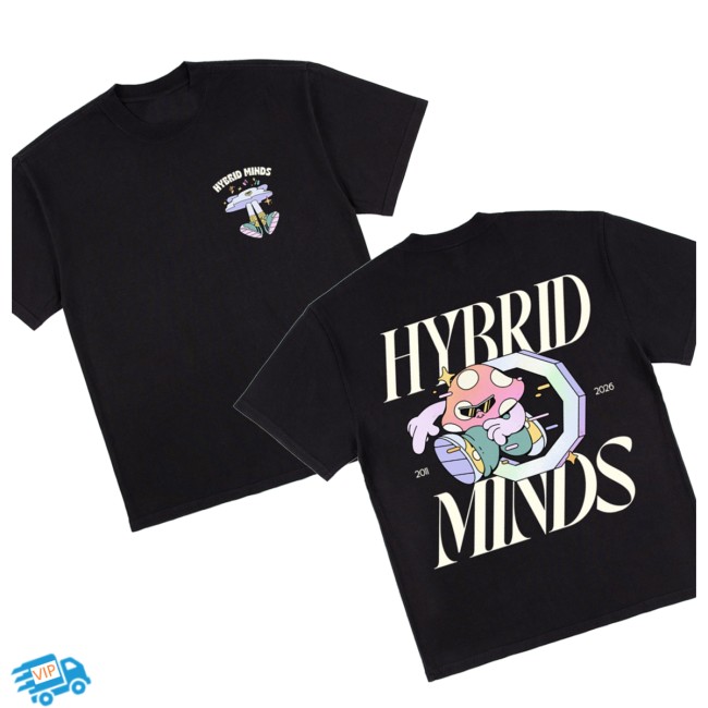 Hybrid Minds Store Merch Hybrid Minds In A Mush Shirt Black