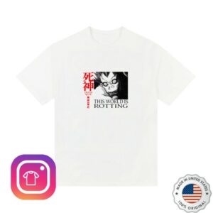 Hypland Store Merch Death Note Rotten Shirt (White)