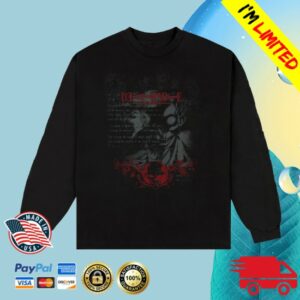 Hypland Store Merch Death Note Shadow Long Sleeve Shirt (Black)