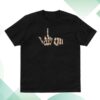 I Never Heard Of You Store Merch Bone Hands Tee (Black)