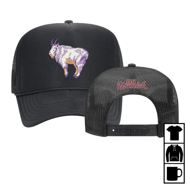 Ian Munsick Store Merch Mountain Goat Trucker Hat 5 Ian Munsick Store Merch Mountain Goat Trucker Hat