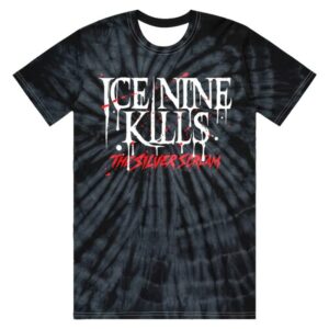 Ice Nine Kills Merch Silver-Scream-A-Thon Tee