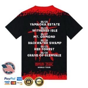 Ice Nine Kills Store Merch Dead By Daylight Tour Tee