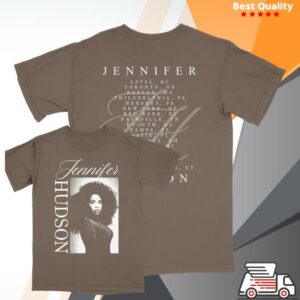 Interscope Merch Brown Tour Tee Shirt