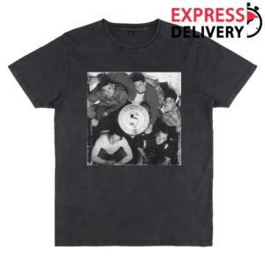 Its Five Merch Store Debut Album Anniversary Faded Black Tee