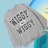 Its Five Merch Store Wiggy Wiggy Grey Crewneck