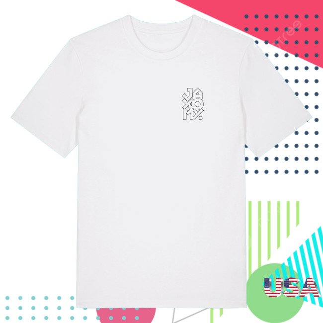Jaxomy Merch Store Logo Outline Regular Uni-Sex T-Shirt White 3 Jaxomy Merch Store Logo Outline Regular Uni-Sex T-Shirt White