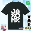 Jaxomy Merch Store Logo Regular Uni-Sex T-Shirt Black