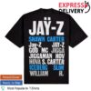 Jay Z30 Store Merch Jay-Z What's In A Name Shirt