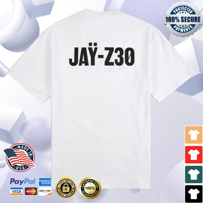 Jay Z30 Store Merch Jay-Z Without A Pen Shirt
