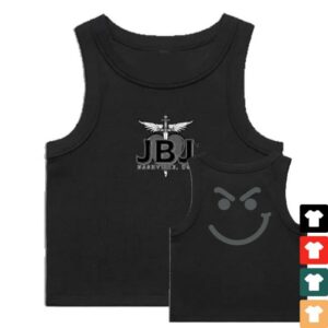 Jbj's Nashville Shop Store Jbj's Crop Smirk Tank Black