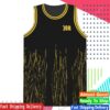 Jera On Air Merch Store Basketball Jersey Black Yellow