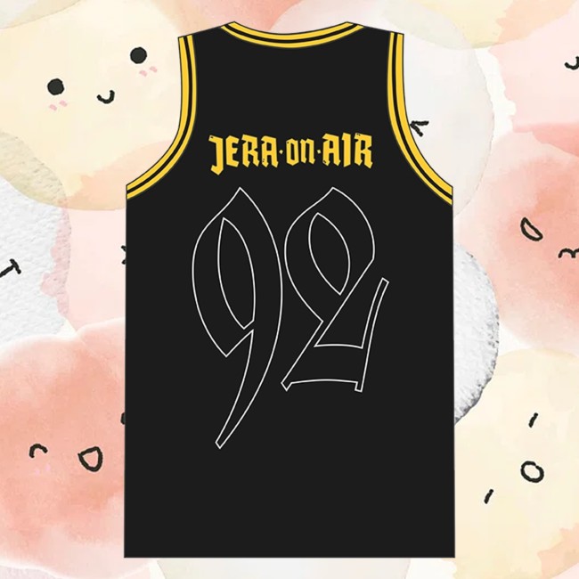 Jera On Air Merch Store Basketball Jersey Black Yellow 4 Jera On Air Merch Store Basketball Jersey Black Yellow