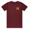 Jera On Air Merch Store Logo T-Shirt Eagle Burgundy