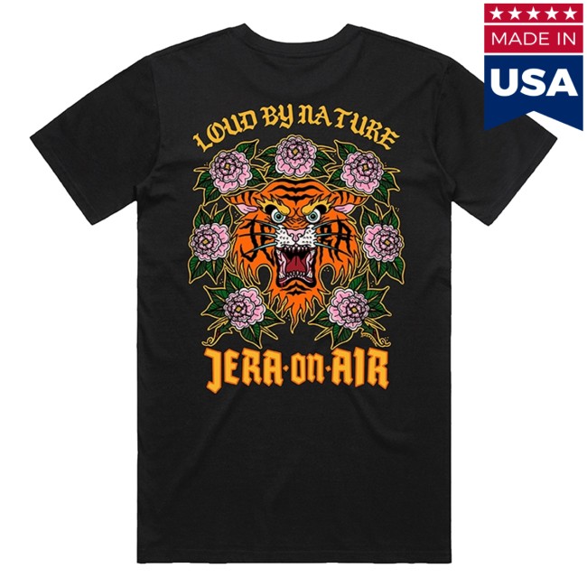 Jera On Air Merch Store Loud By Nature T-Shirt Black 4 Jera On Air Merch Store Loud By Nature T-Shirt Black