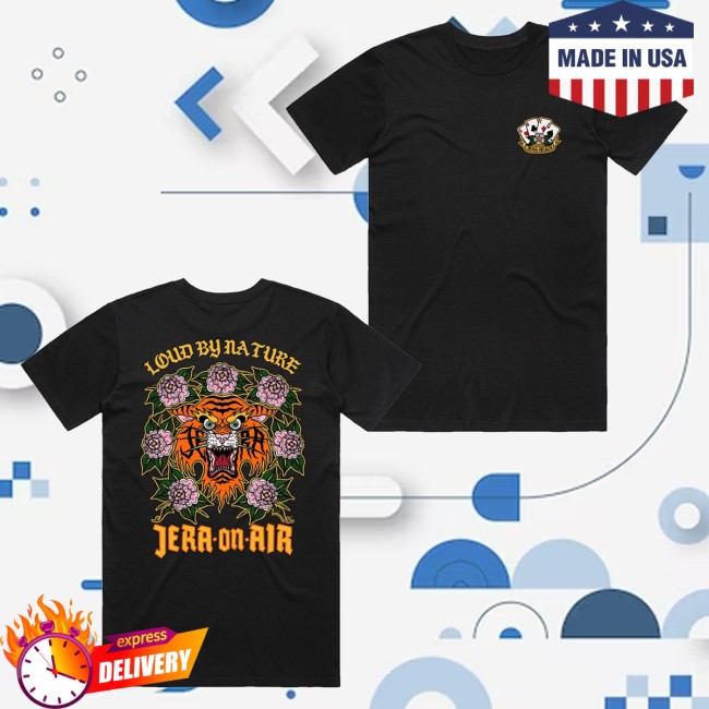 Jera On Air Merch Store Loud By Nature T-Shirt Black 5 Jera On Air Merch Store Loud By Nature T-Shirt Black