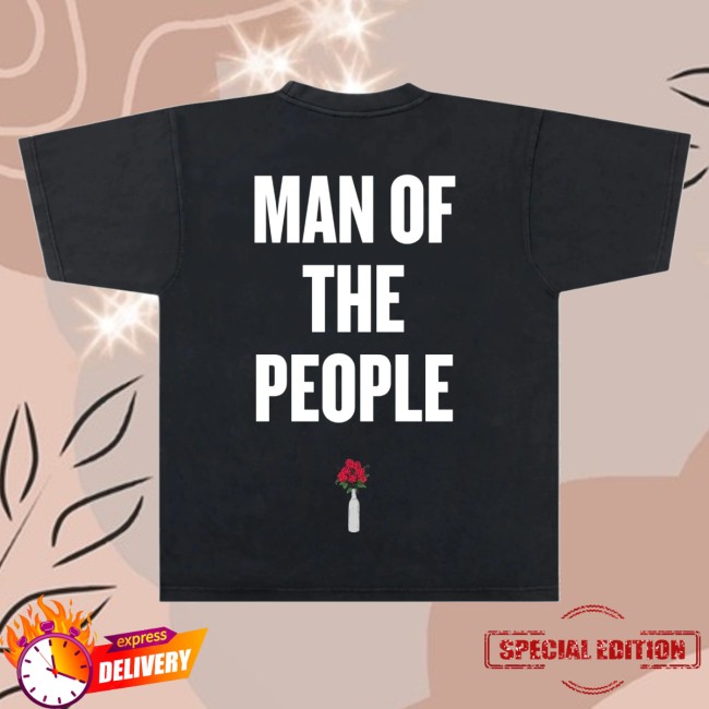 Jesse Queen Merch Store Man Of The People Championship Tee Faded Black