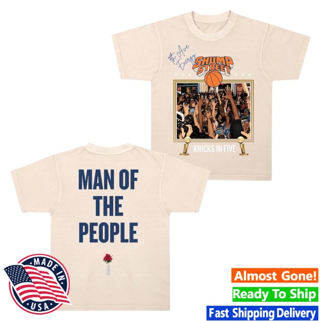 Jesse Queen Merch Store Man Of The People Championship Tee French Oak